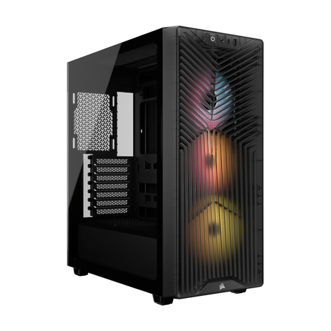 Case Montech Air-CS1 Tempered Glass Kèm 4 Quạt